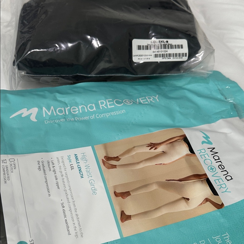 Marena Black Compression Girdle - image 1